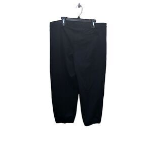 Women's Black NWT Mizuna Crop Performance Leggings Size Extra Large